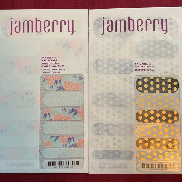 Jamberry Nail Kit Set - Wraps and Gel Trushine *NEW - Picture 3 of 7